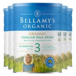 【澳洲直邮】bellamy's有机婴儿奶粉贝拉米3段 6桶一箱（澳洲直邮 一定需要提供身份证号 无身份证号发不了货）